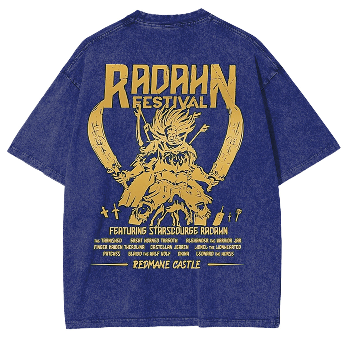 Starscourge Radahn Elden Ring Vintage Washed Unisex T-Shirt