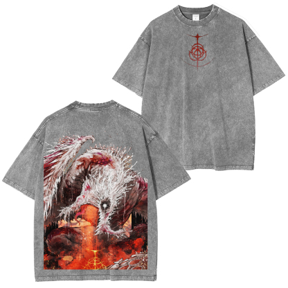 Elden Ring Evil Vintage Washed Unisex T-Shirt