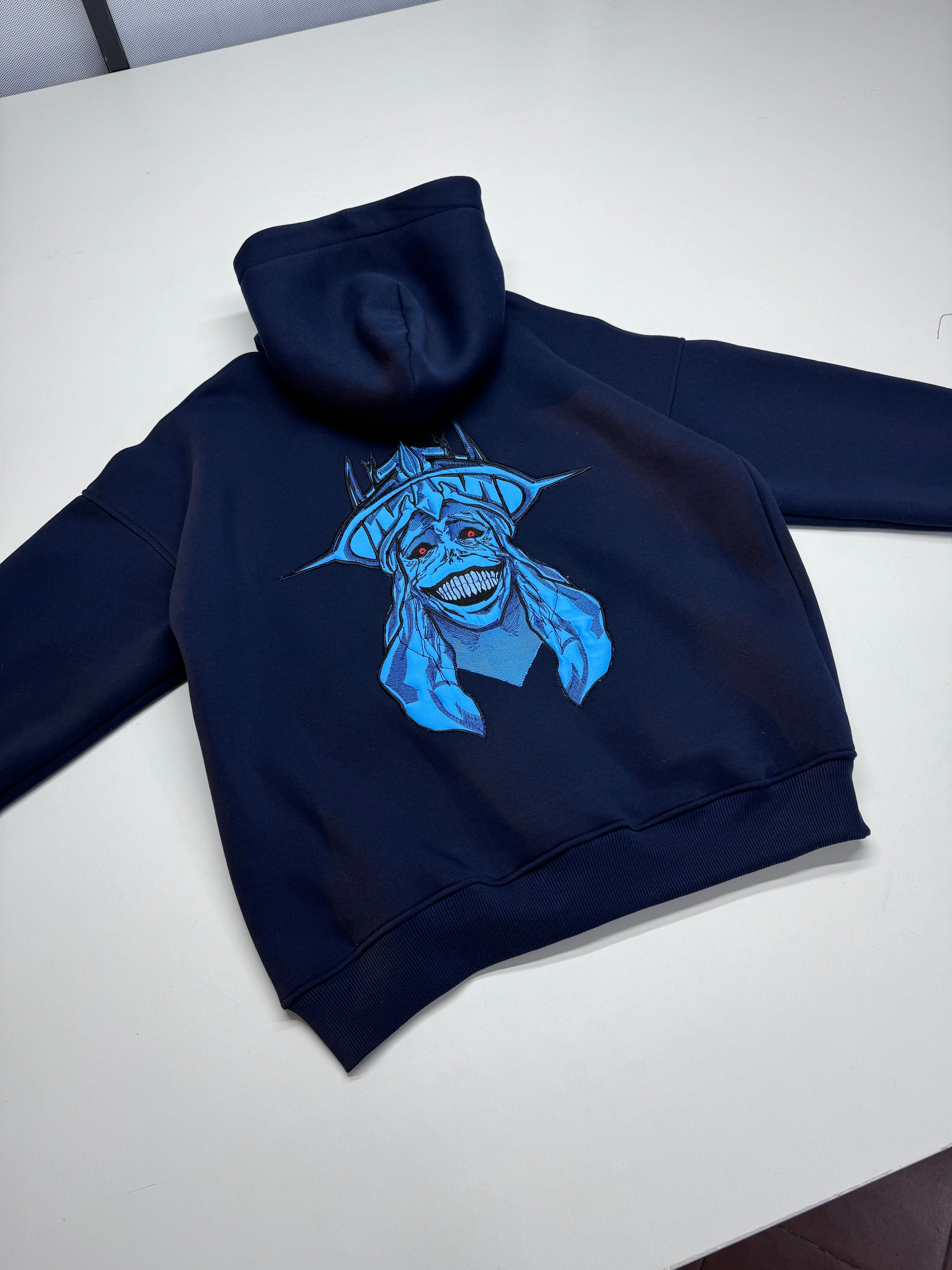 Solo Leveling Embroidered Hoodie