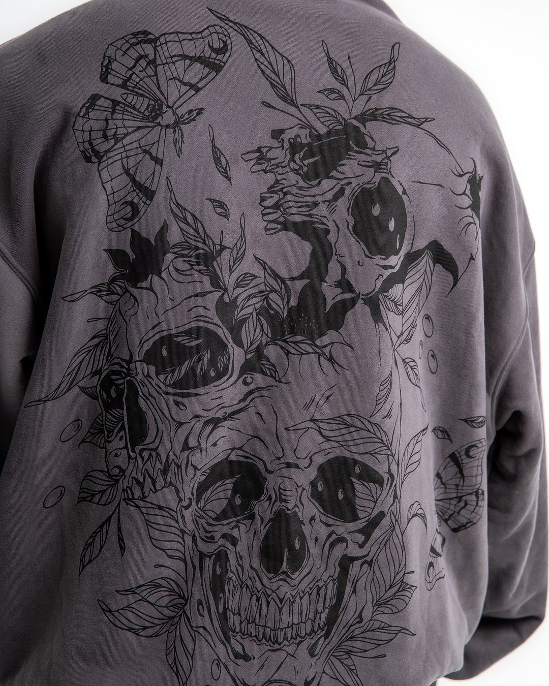 Hades / Persephone reversible hoodie