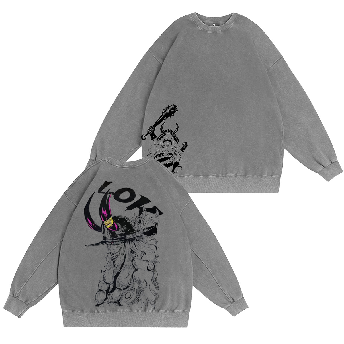 Loki One Piece Anime Oversized T-shirt/Crewneck/Hoodie