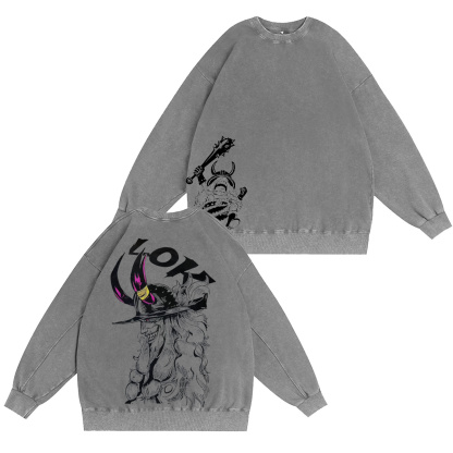 Loki One Piece Anime Oversized T-shirt/Crewneck/Hoodie