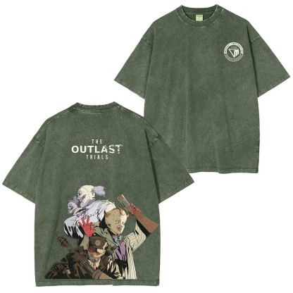 The Outlast Trials Unisex Washed T-shirt/Crewneck/Hoodie