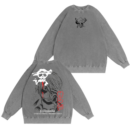 One Piece Washed T-shirt/Crewneck/Hoodie