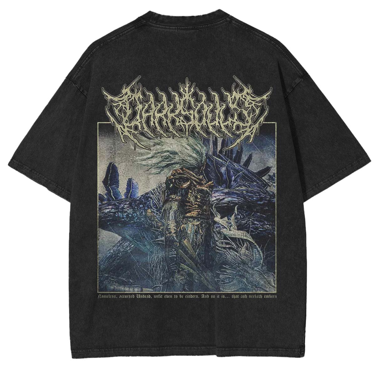 Black Souls Washed T-Shirt