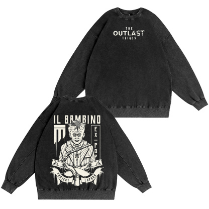 Outlast Trials Vintage Washed T-shirt/Crewneck/Hoodie