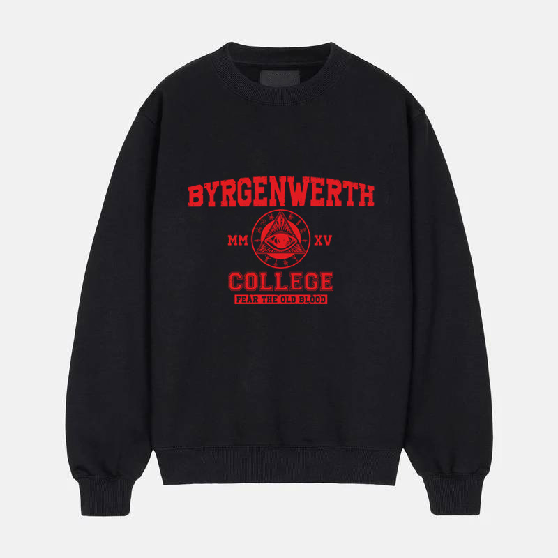 Byrgenwerth College Red Crewneck Sweatshirt