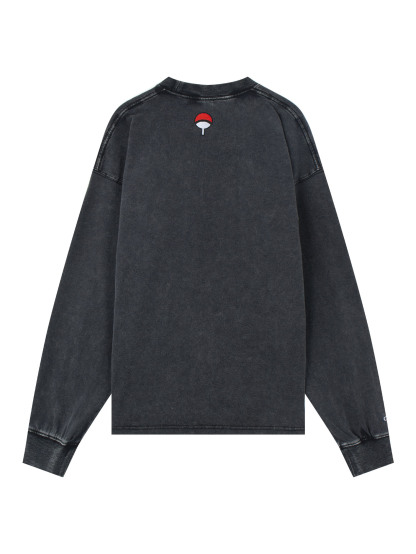 MASK WASHED CREWNECK SWEATSHIRT