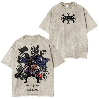Kaido One Piece Washed T-shirt/Crewneck/Hoodie