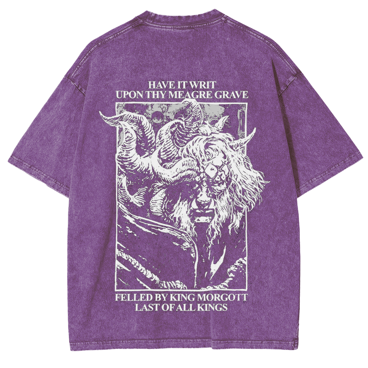 Curse You Bayle! Elden Ring Vintage Washed Unisex T-Shirt