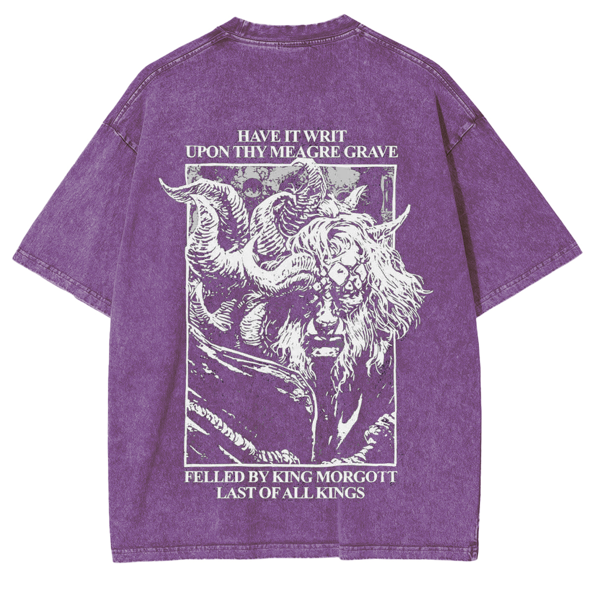 Curse You Bayle! Elden Ring Vintage Washed Unisex T-Shirt