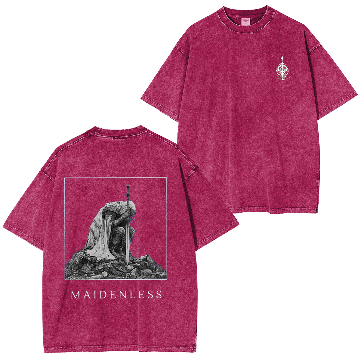 Maidenless Elden Ring Vintage Washed Unisex T-Shirt