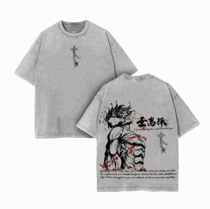 Attack on Titan Vintage Washed Oversize T-Shirt /Sweatshirt/Hoodie