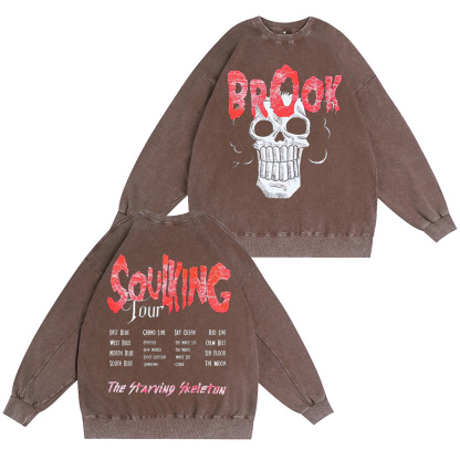 Brook One Piece Vintage Washed T-shirt/Crewneck/Hoodie
