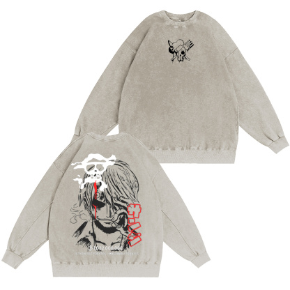 One Piece Washed T-shirt/Crewneck/Hoodie