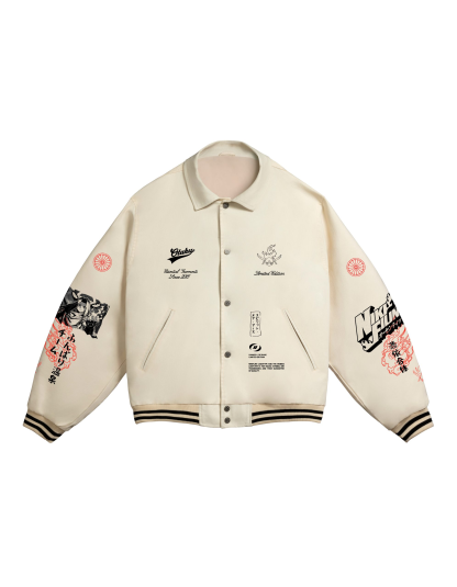 Yoh Denim Bomber Jacket