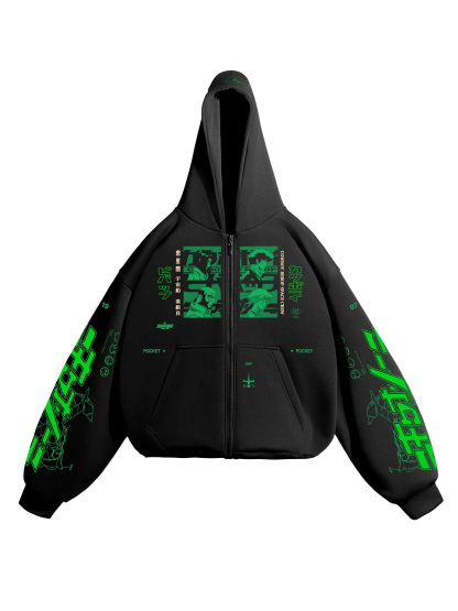 Emerald Cosmic Team Zip Hoodie