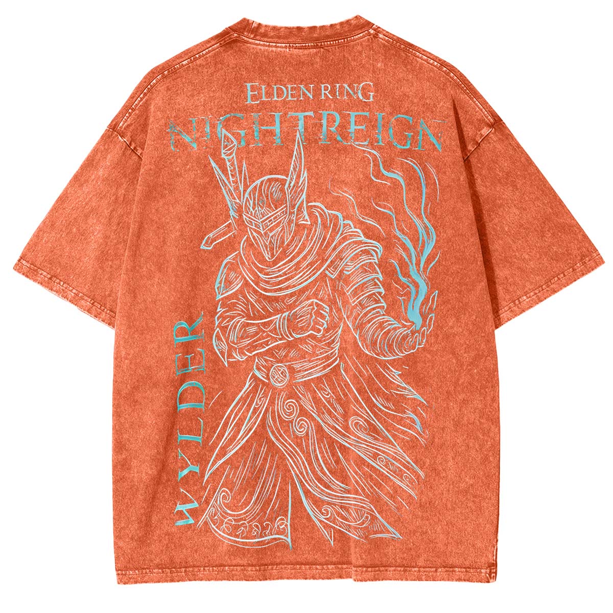 Elden Ring Nightreign Vintage Washed Unisex T-Shirt
