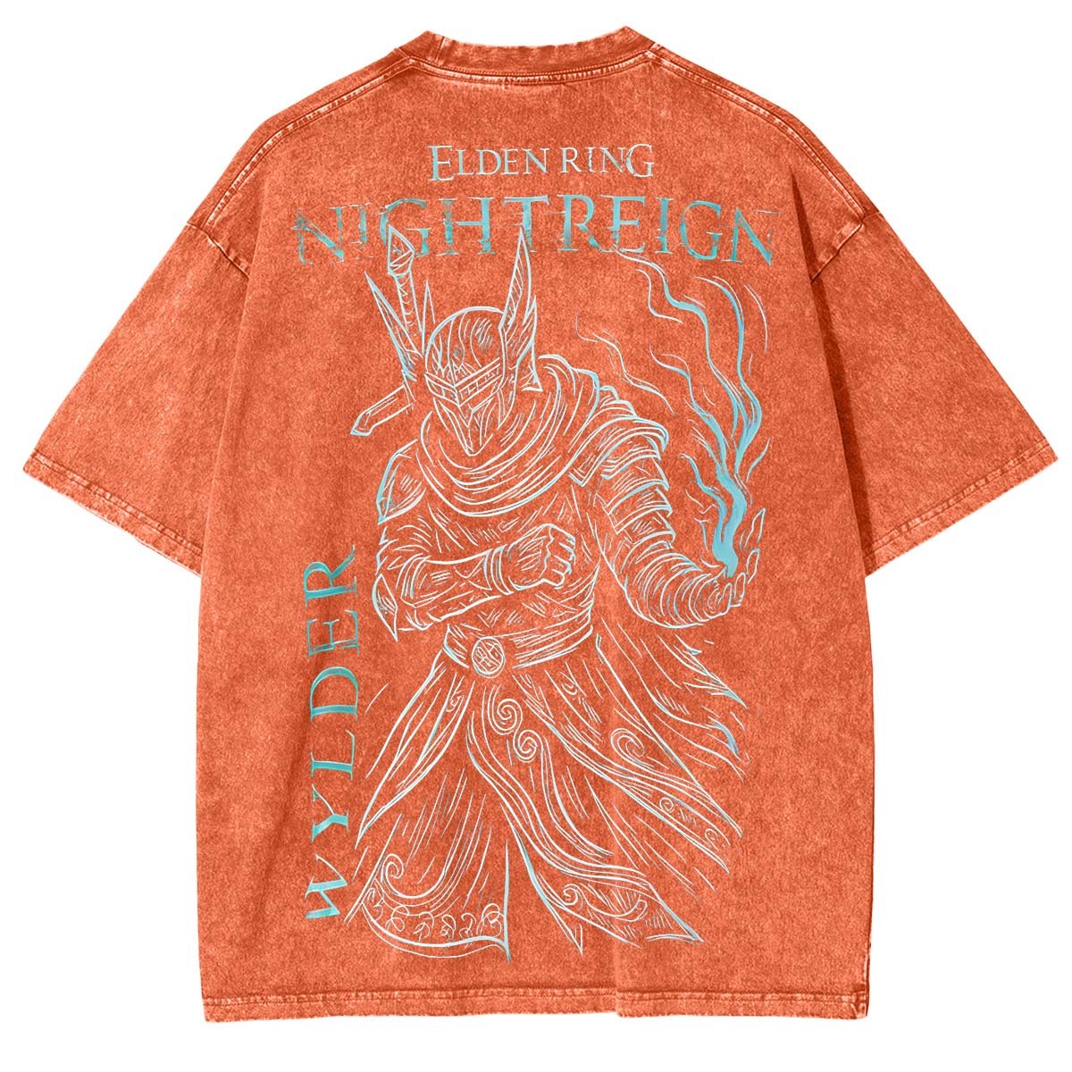 Elden Ring Nightreign Vintage Washed Unisex T-Shirt