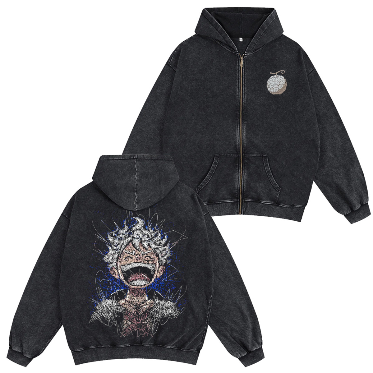 Sun God Nika One Piece Washed T-shirt/Crewneck/Hoodie