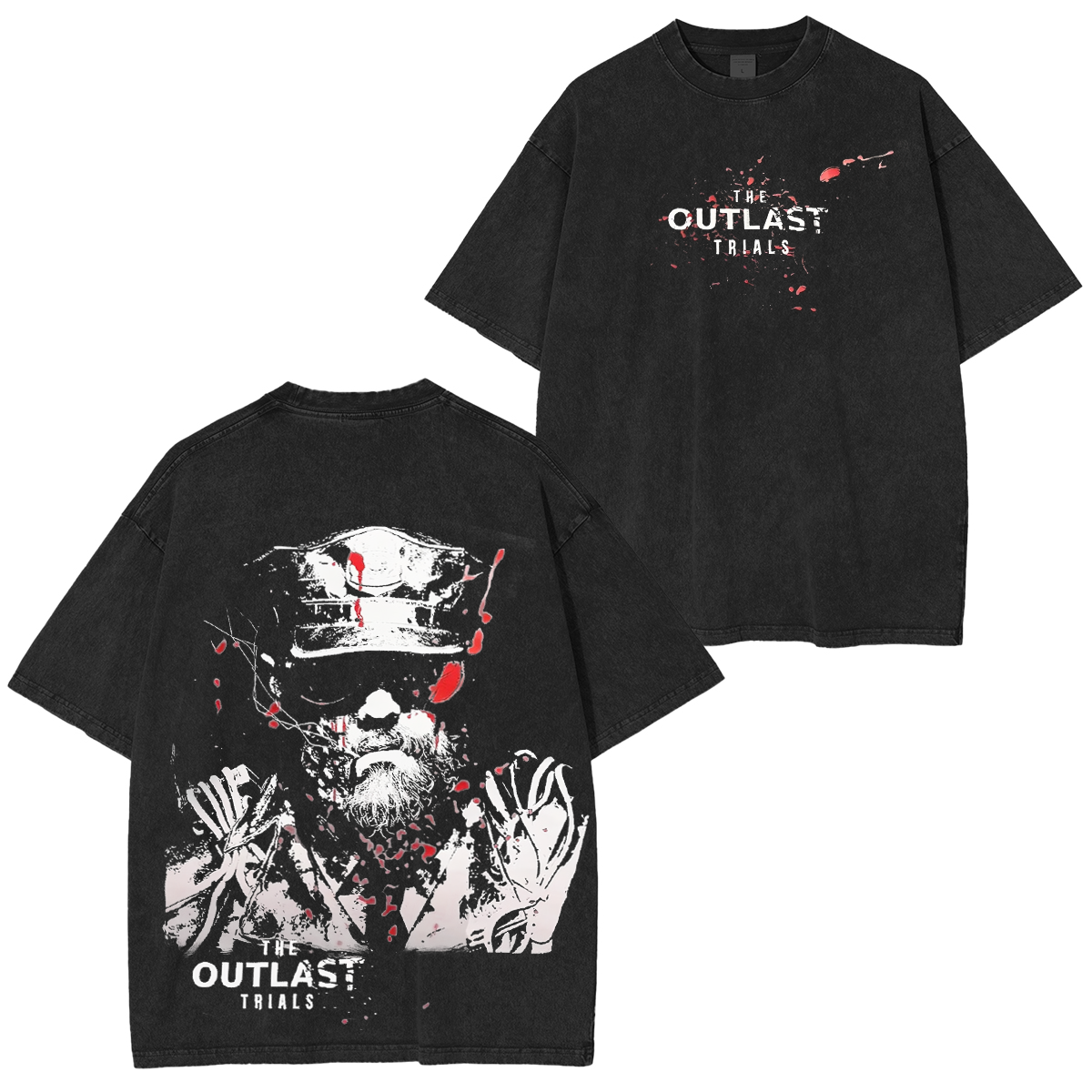The Outlast Trials Unisex Washed T-shirt/Crewneck/Hoodie