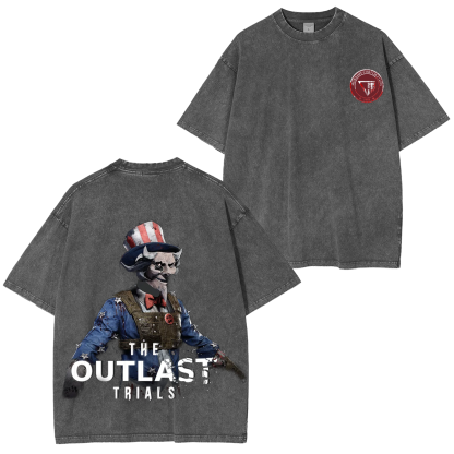 The Outlast Trials Unisex Washed T-shirt/Crewneck/Hoodie