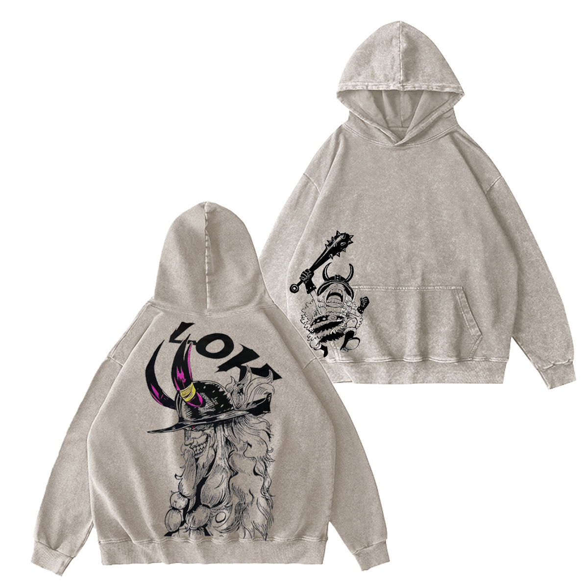 Loki One Piece Anime Oversized T-shirt/Crewneck/Hoodie