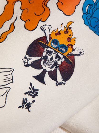 Fire Fist Zip Hoodie