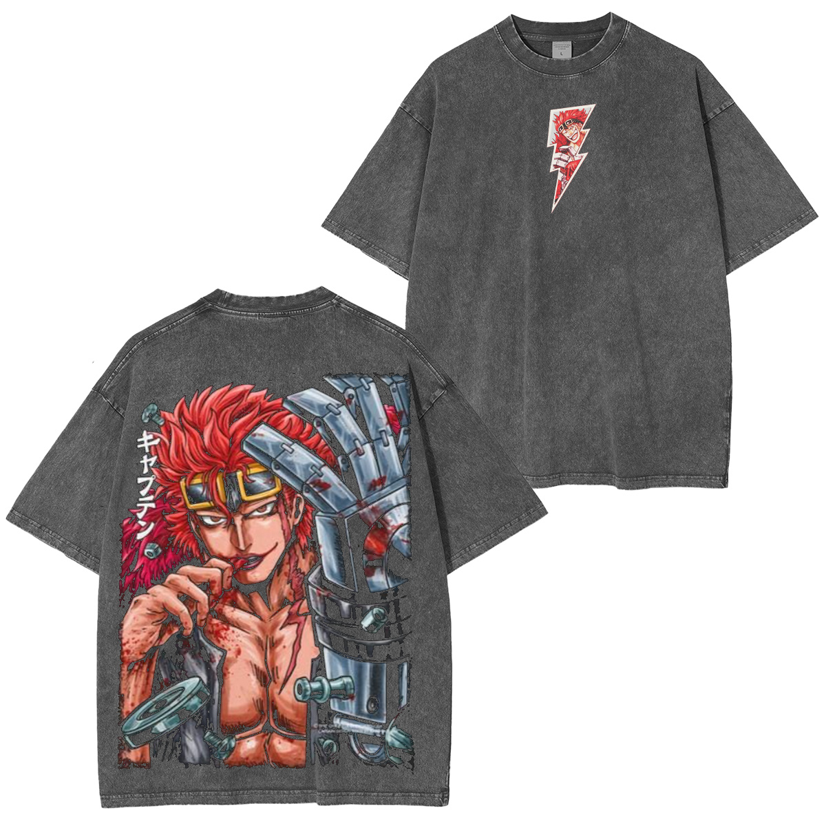 Eustass Kid One Piece Washed T-shirt/Crewneck/Hoodie