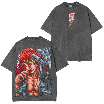 Eustass Kid One Piece Washed T-shirt/Crewneck/Hoodie