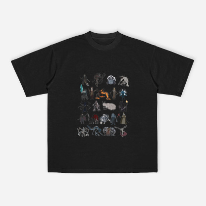 Bloodborne All Bosses Crewneck T-Shirt