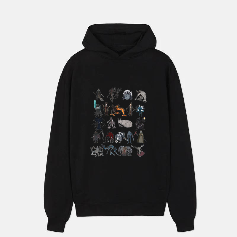 Bloodborne All Bosses Crewneck Hoodie
