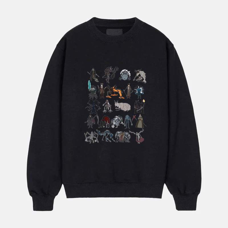 Bloodborne All Bosses Crewneck Sweatshirt