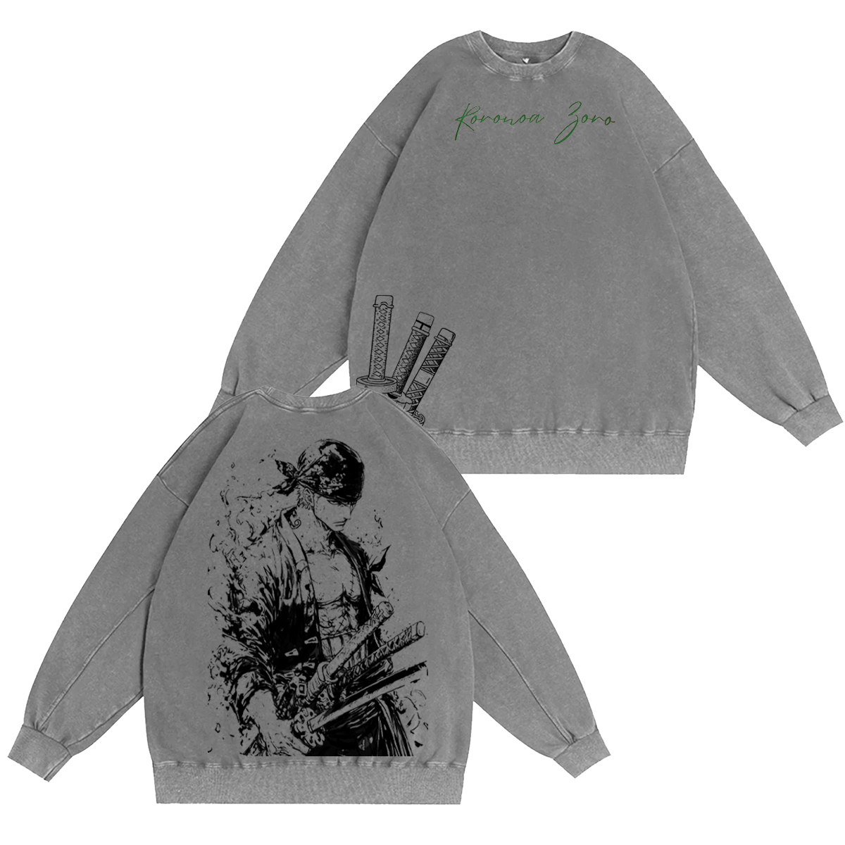 One Piece Vintage Washed T-shirt/Crewneck/Hoodie