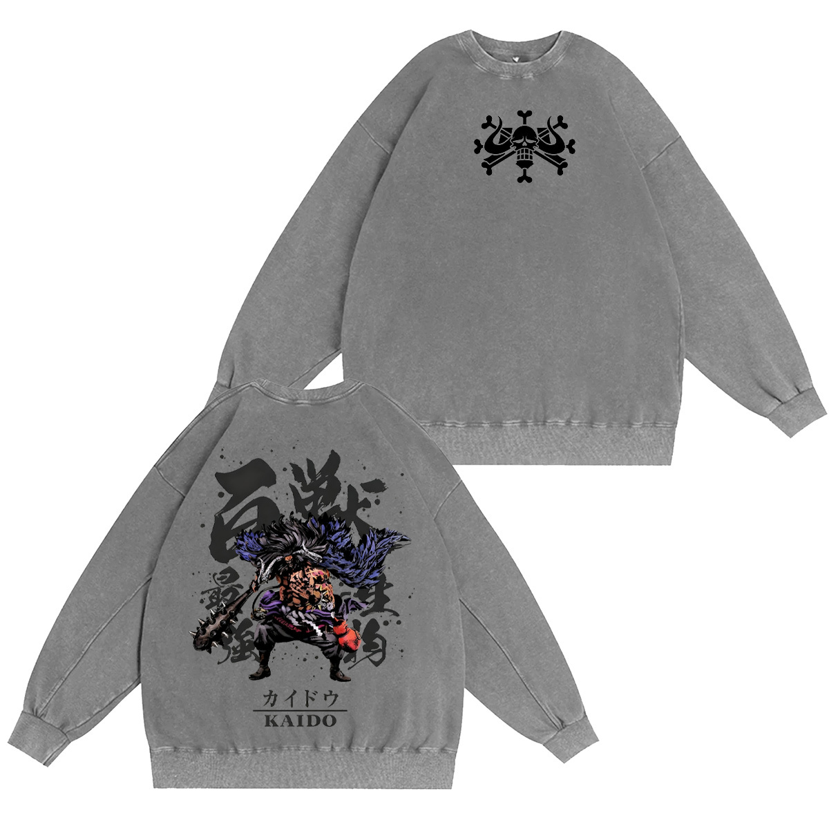 Kaido One Piece Washed T-shirt/Crewneck/Hoodie