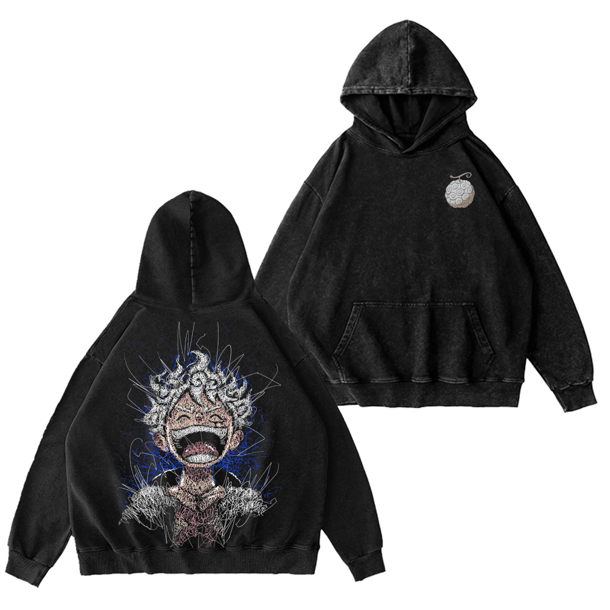 Sun God Nika One Piece Washed T-shirt/Crewneck/Hoodie