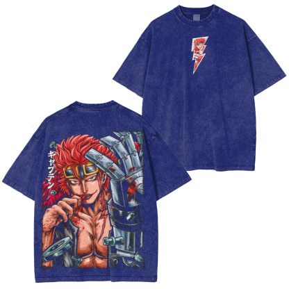 Eustass Kid One Piece Washed T-shirt/Crewneck/Hoodie