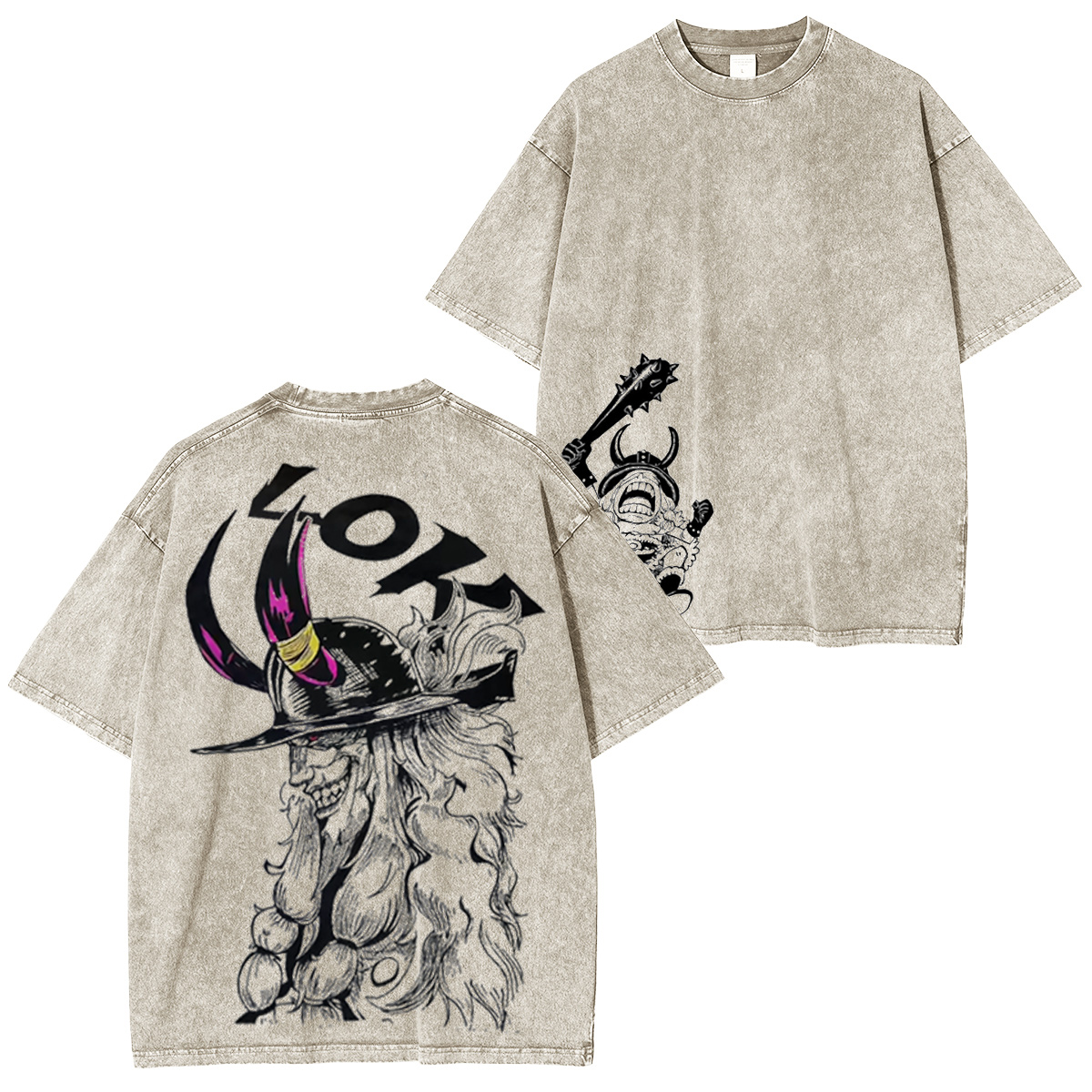 Loki One Piece Anime Oversized T-shirt/Crewneck/Hoodie