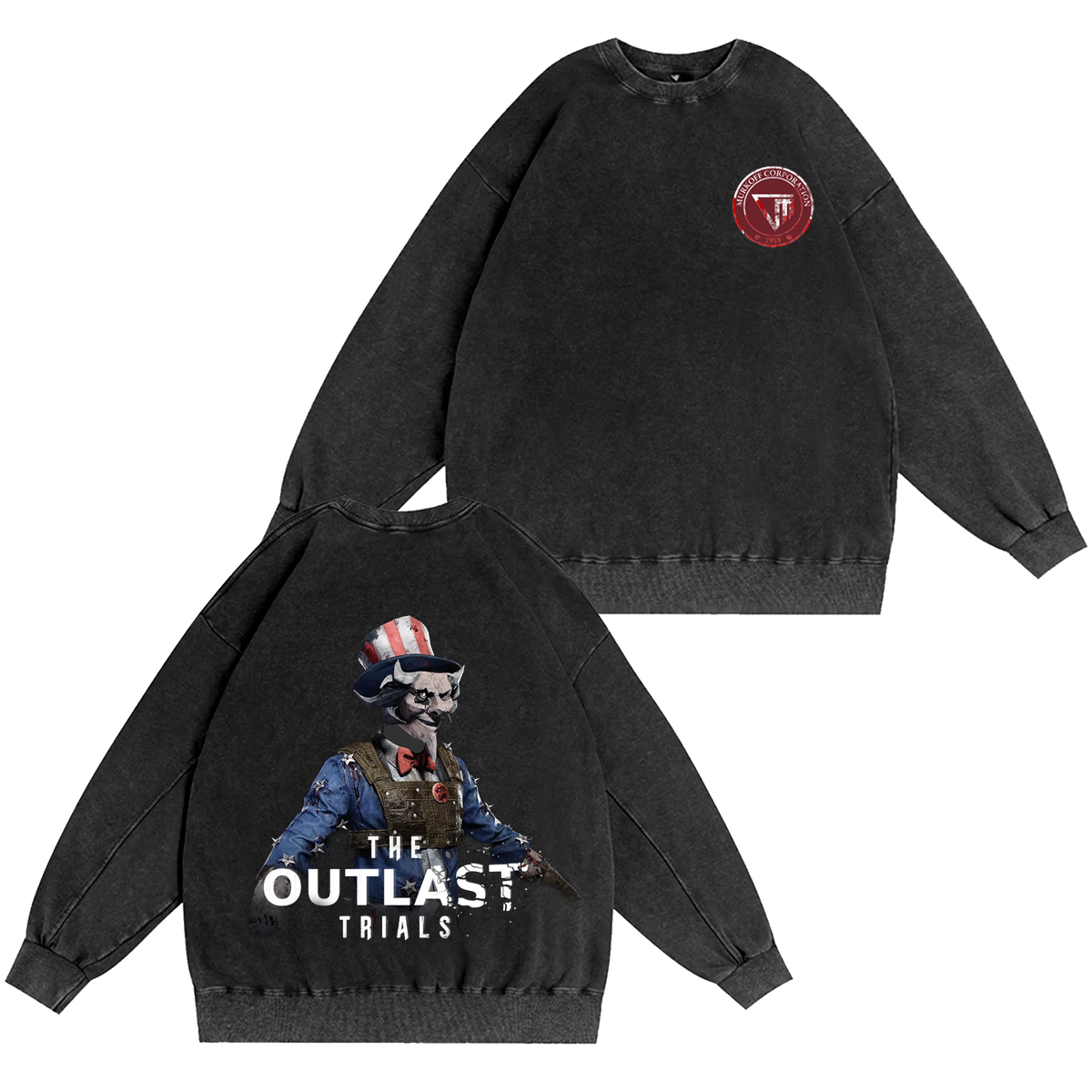The Outlast Trials Unisex Washed T-shirt/Crewneck/Hoodie