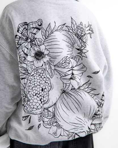 Hades / Persephone reversible hoodie