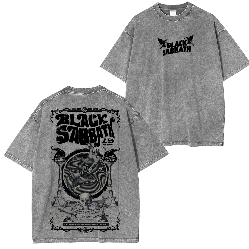 Black Sabbath Washed Unisex T-Shirt