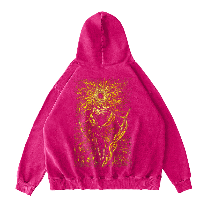 The Lord of Frenzied Flame Unisex Washed Hoodie