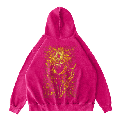 The Lord of Frenzied Flame Unisex Washed Hoodie