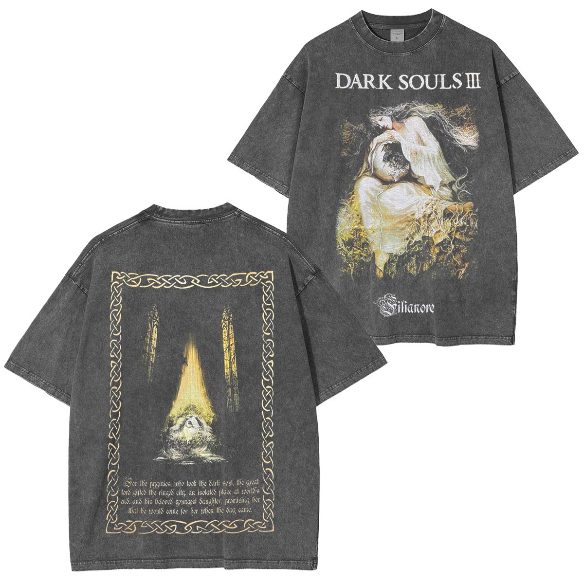 Dark Souls 3 Vintage Washed Unisex T-Shirt