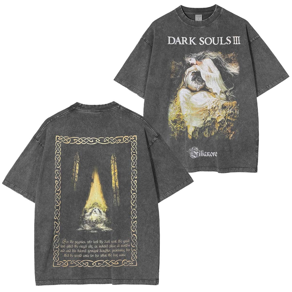 Dark Souls 3 Vintage Washed Unisex T-Shirt