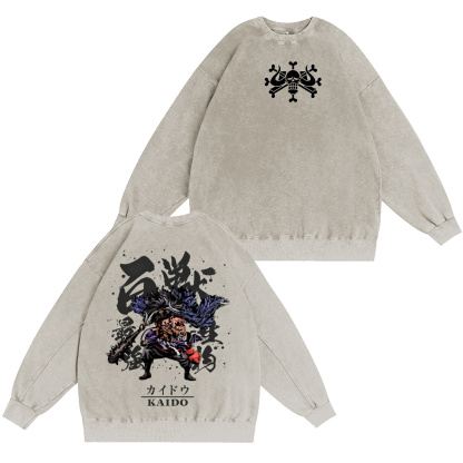 Kaido One Piece Washed T-shirt/Crewneck/Hoodie