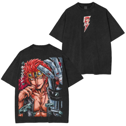 Eustass Kid One Piece Washed T-shirt/Crewneck/Hoodie