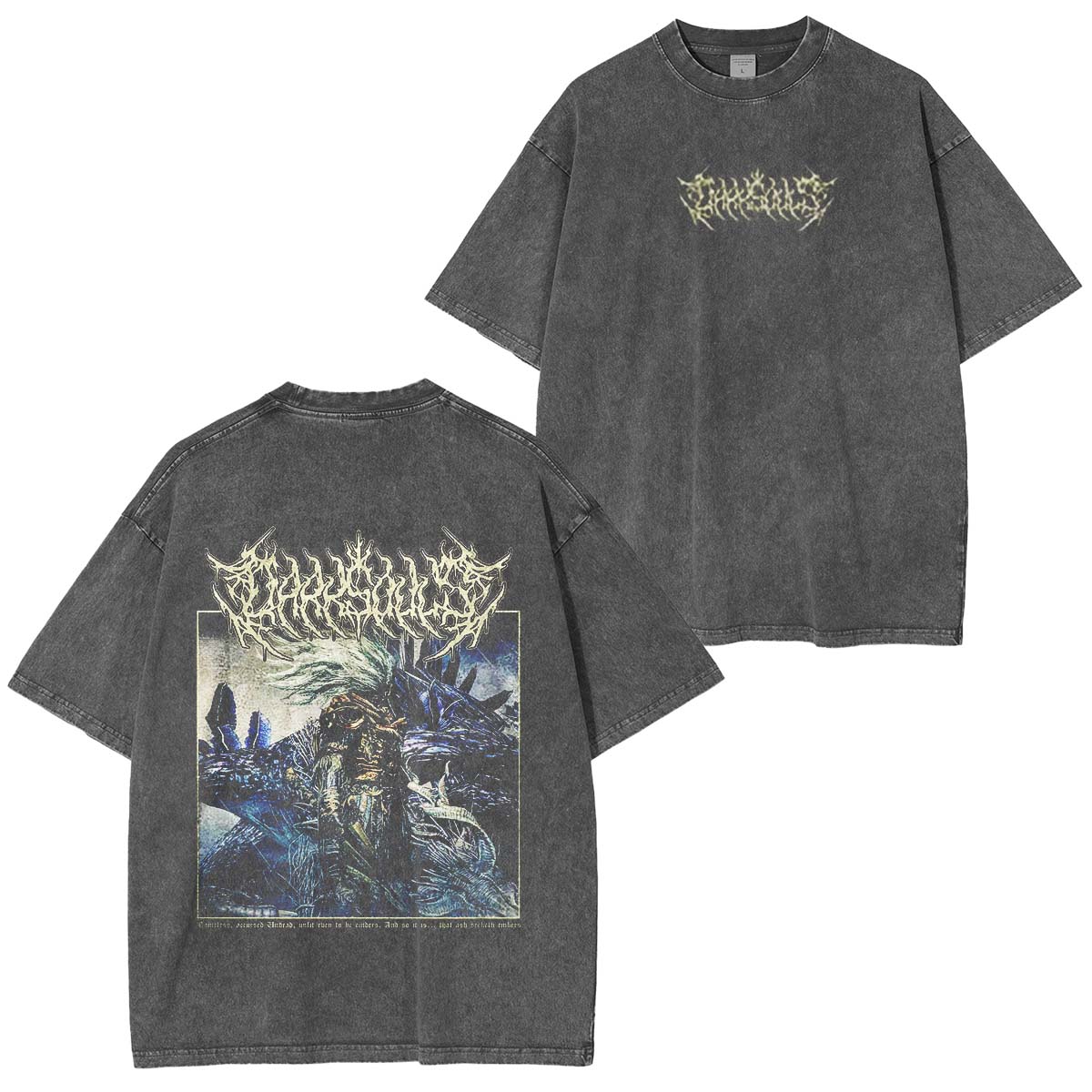 Black Souls Washed T-Shirt