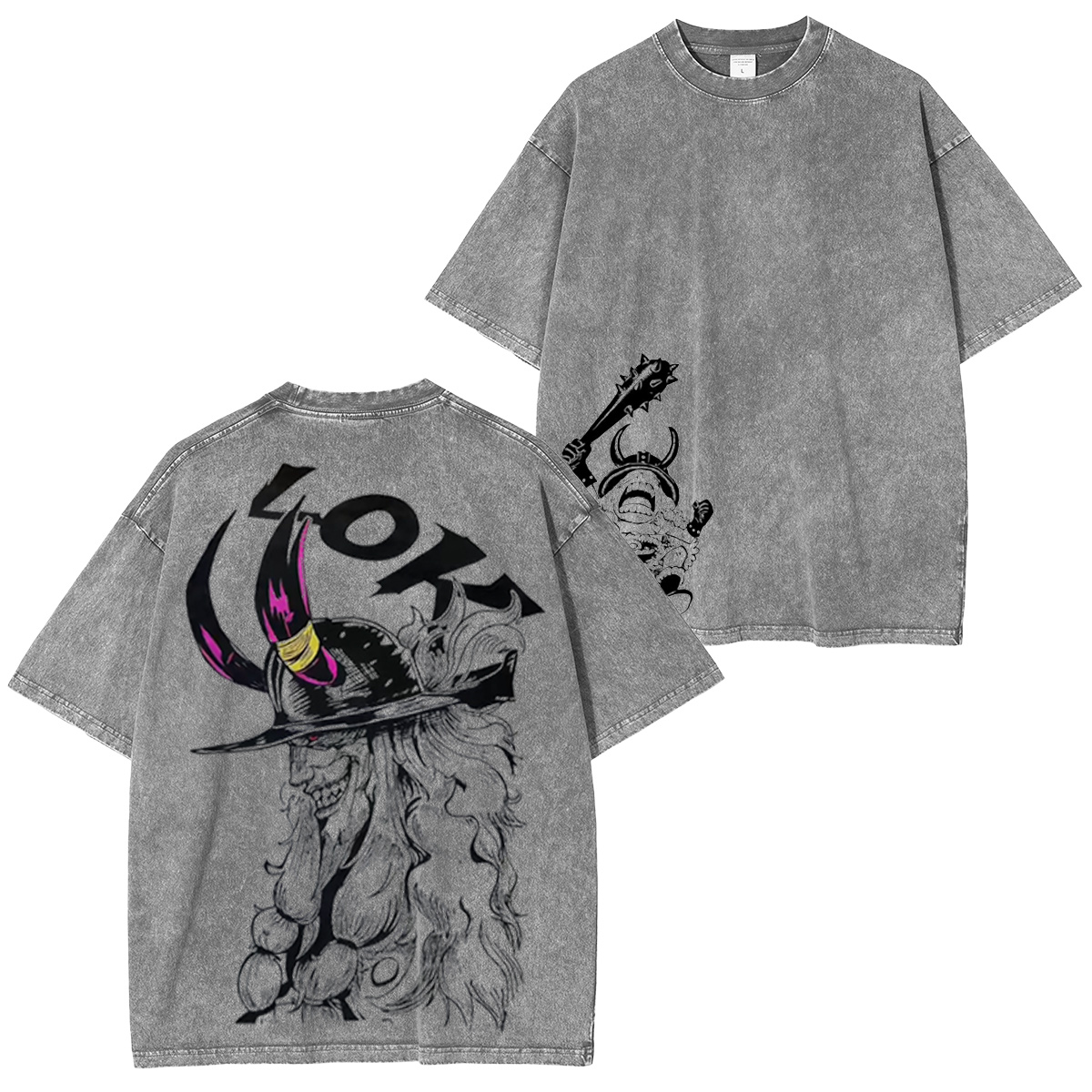 Loki One Piece Anime Oversized T-shirt/Crewneck/Hoodie