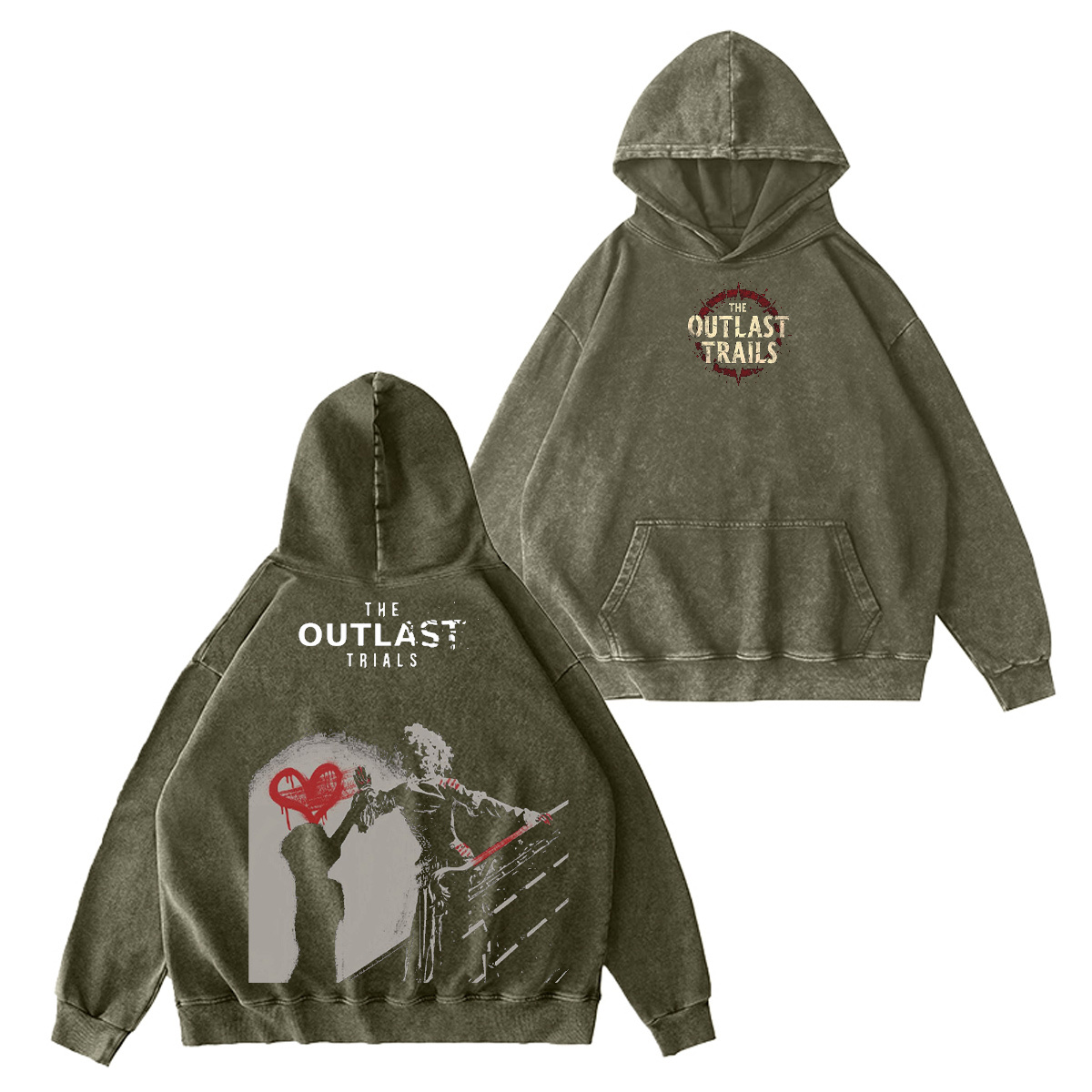 The Outlast Trials Washed T-shirt/Crewneck/Hoodie
